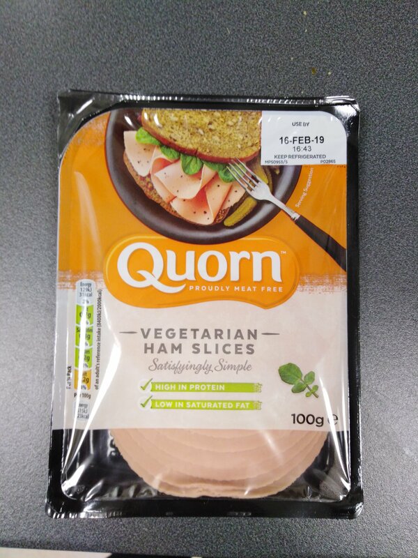 Bypass or Buy - Quorn Vegetarian Ham Slices - HAPPY VEG